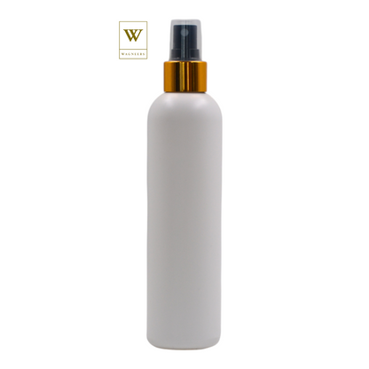 White Packaging Bottle/Black & Gold Mist Spray [100pc]