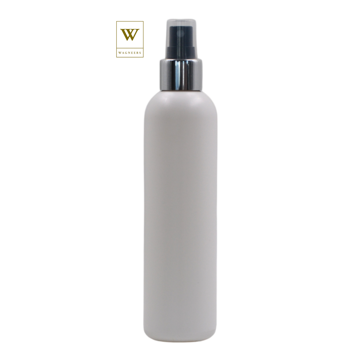 White Packaging Bottle/Black & Chrome Mist Spray [100pc]