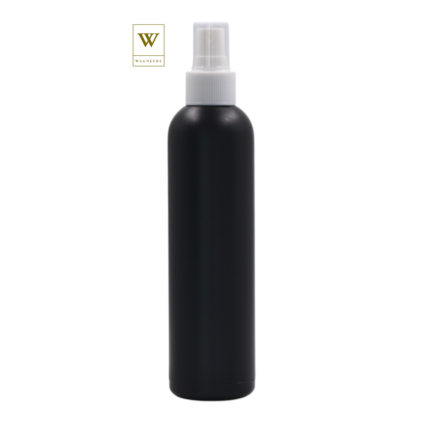Black Packaging Bottle/White Mist Spray [100pc]