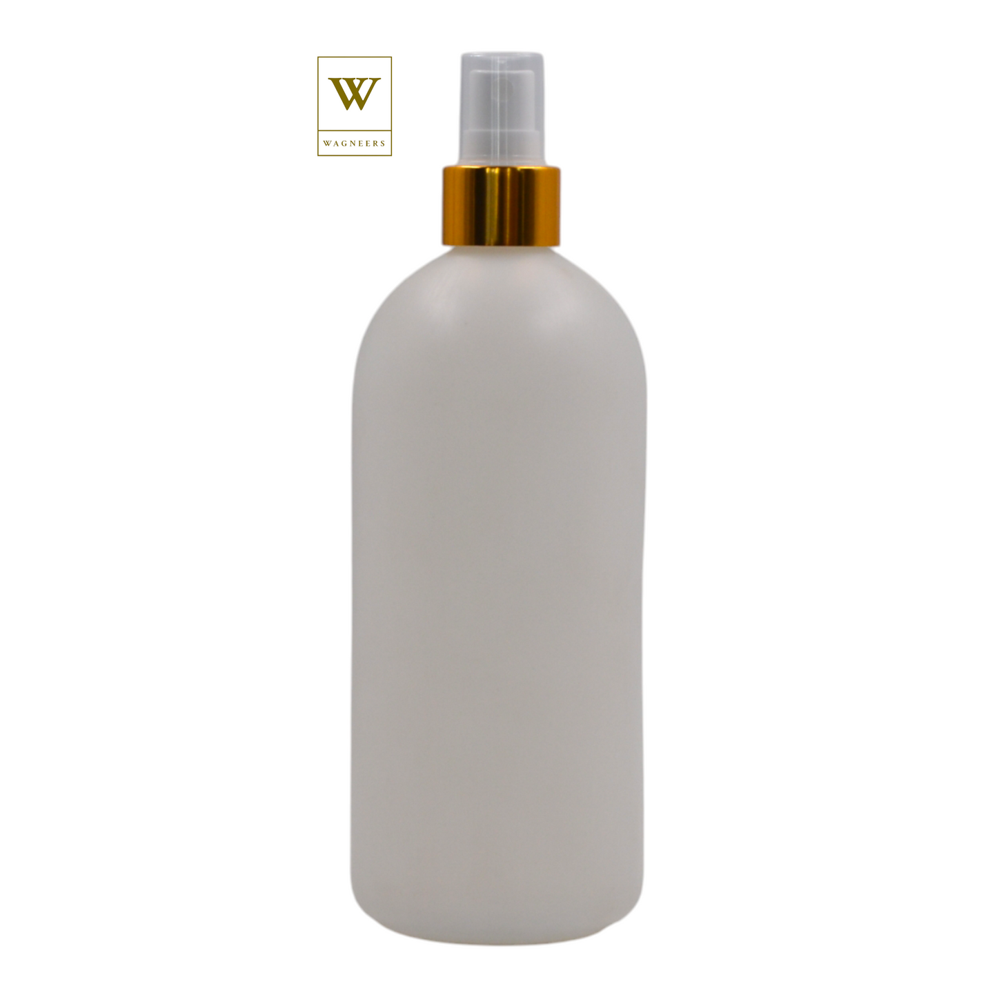 Natural Packaging Bottle/White & Gold Mist Spray [100pc]