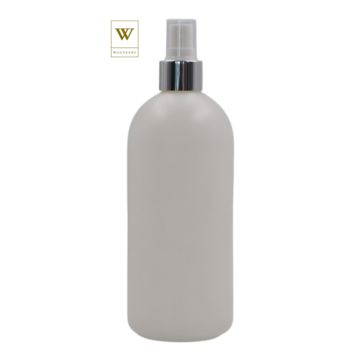Natural Packaging Bottle/White & Chrome Mist Spray [100pc]