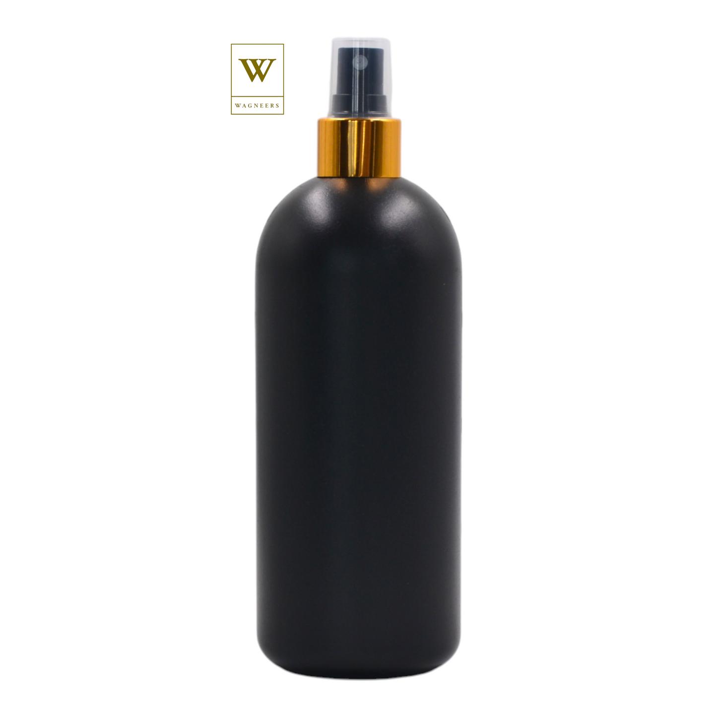 Black Packaging Bottle/Black & Gold Mist Spray [100pc]
