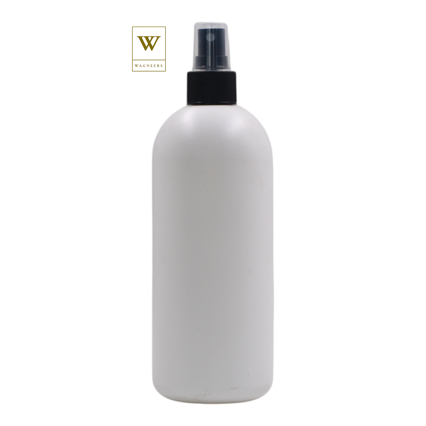 White Packaging Bottle/Black Mist Spray [100pc]