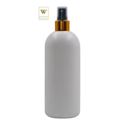 White Packaging Bottle/Black & Gold Mist Spray [100pc]