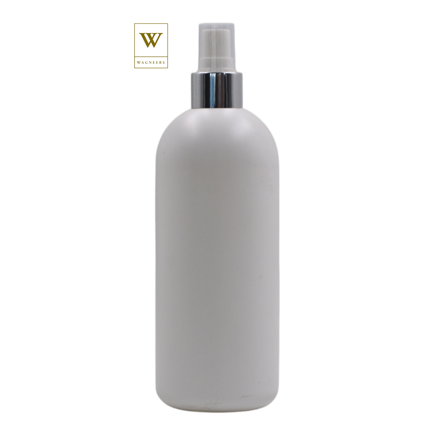 White Packaging Bottle/White & Chrome Mist Spray [100pc]