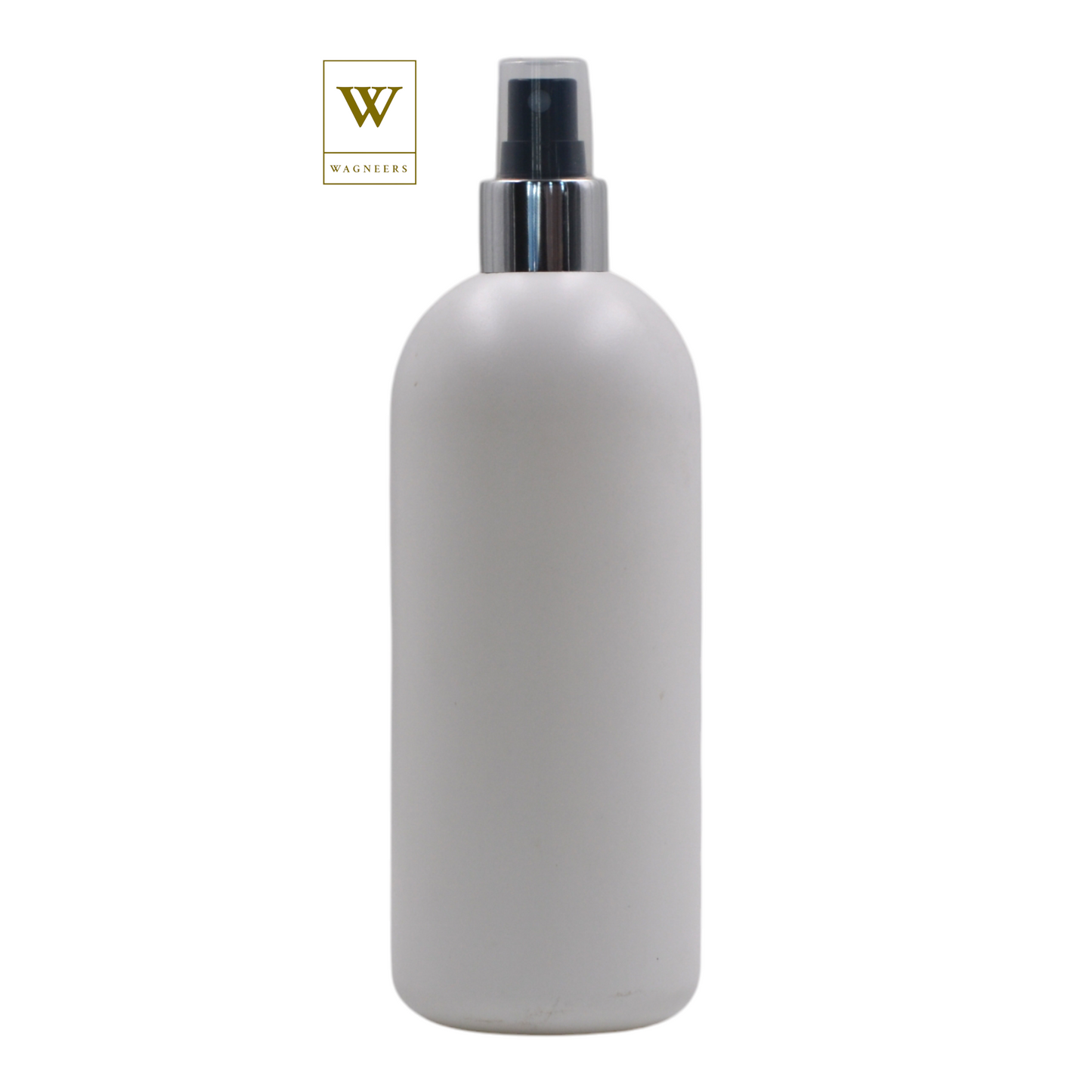 White Packaging Bottle/Black & Chrome Mist Spray [100pc]
