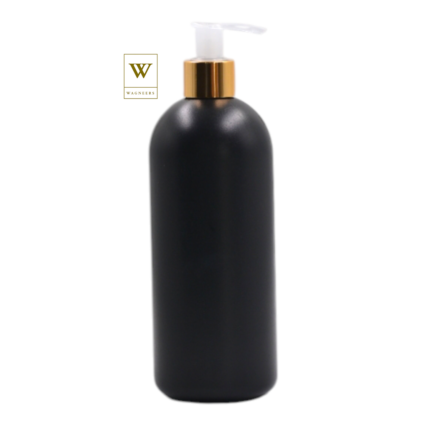 Black Packaging Bottle/Natural & Gold Lotion Pump[100pc]