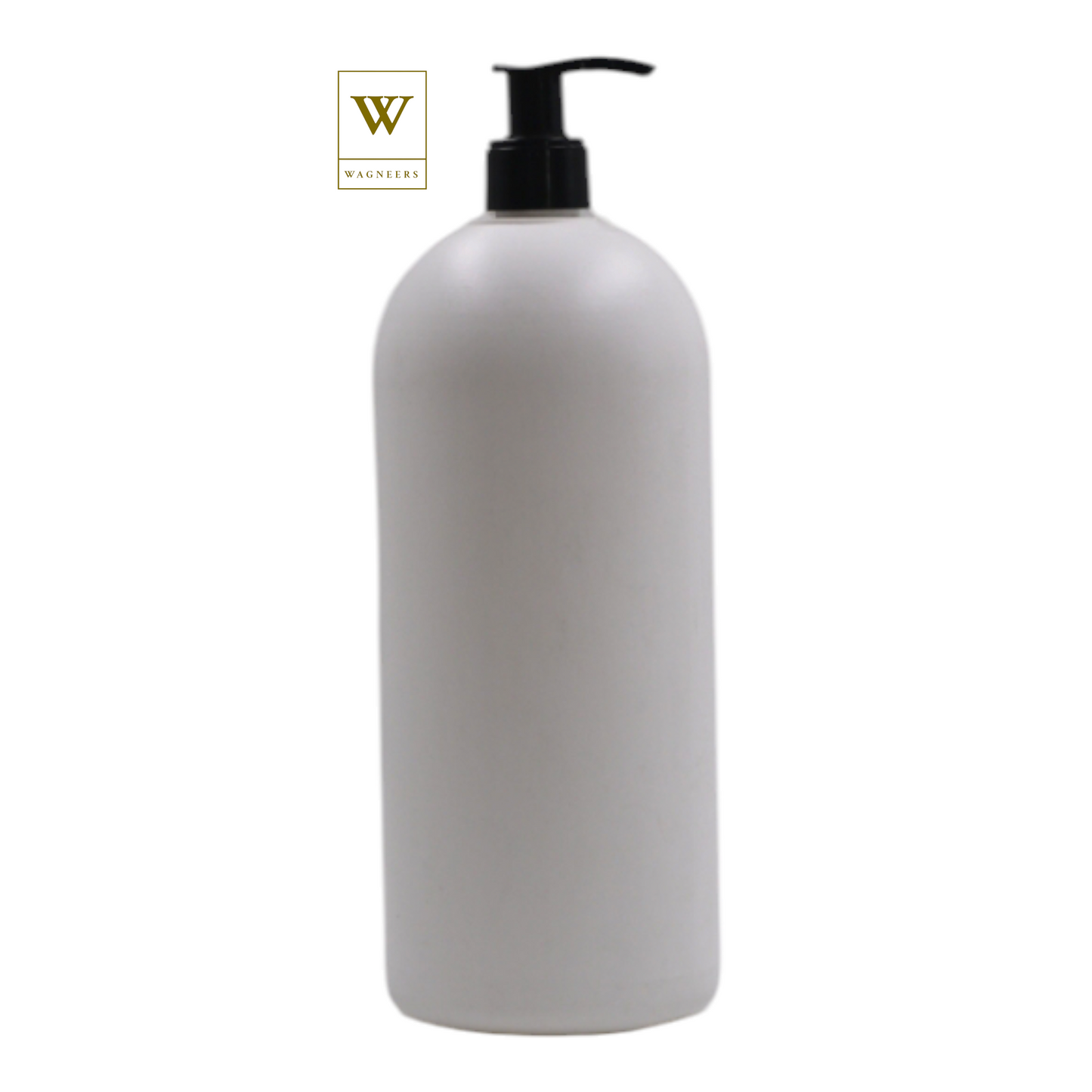 White Packaging Bottle/Black Lotion Pump[100pc]