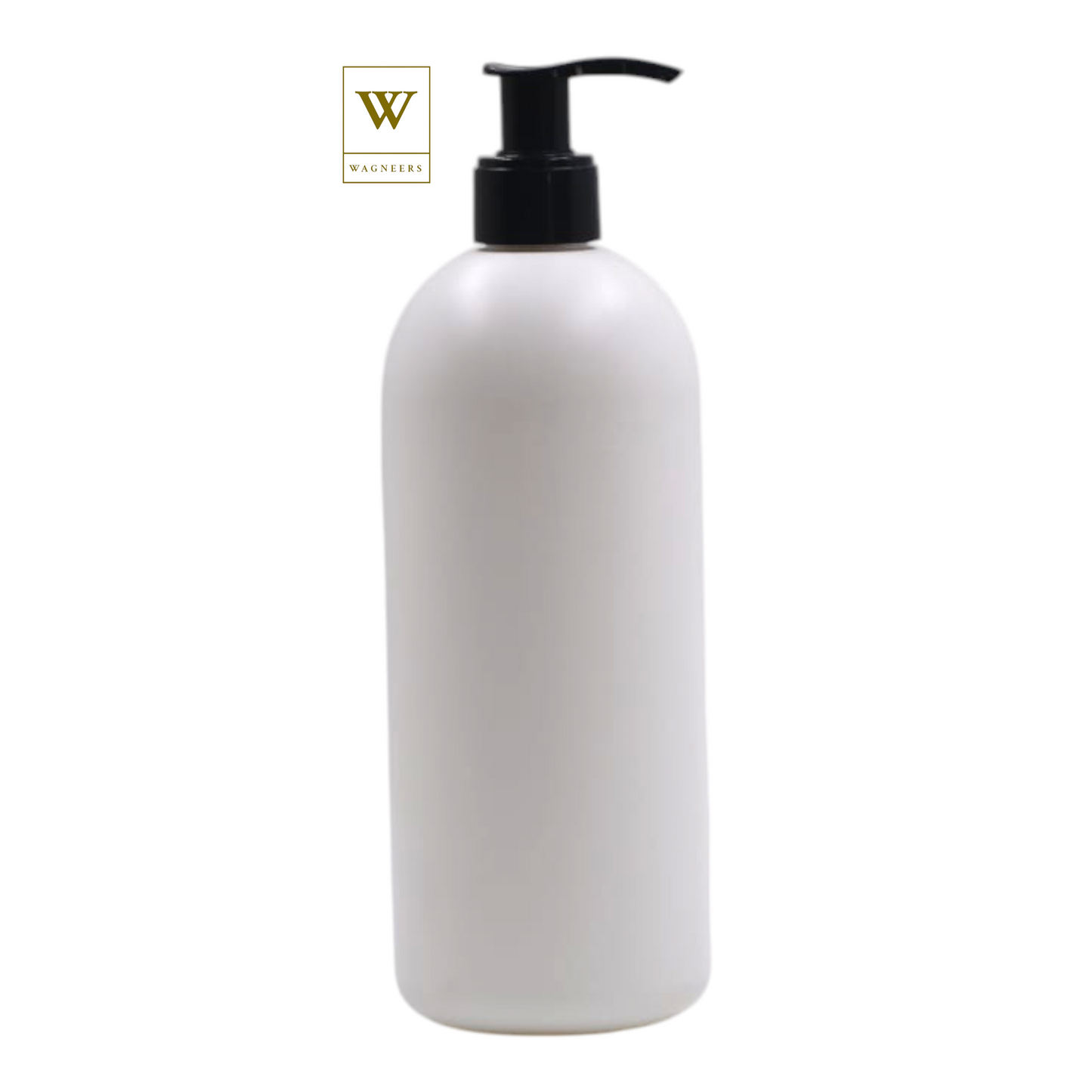 White Packaging Bottle/Black Lotion Pump[100pc]