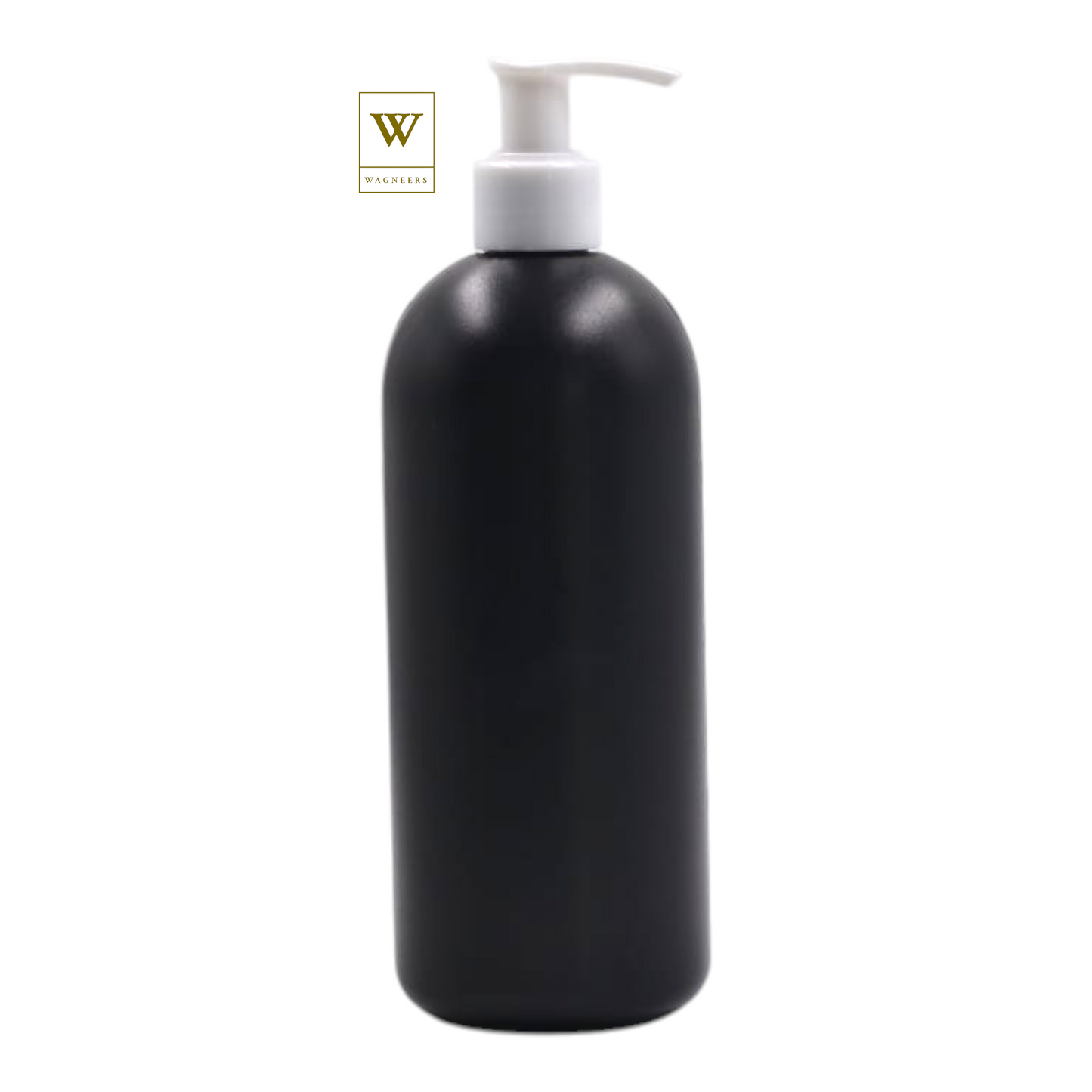 Black Packaging Bottle/White Lotion Pump[100pc]