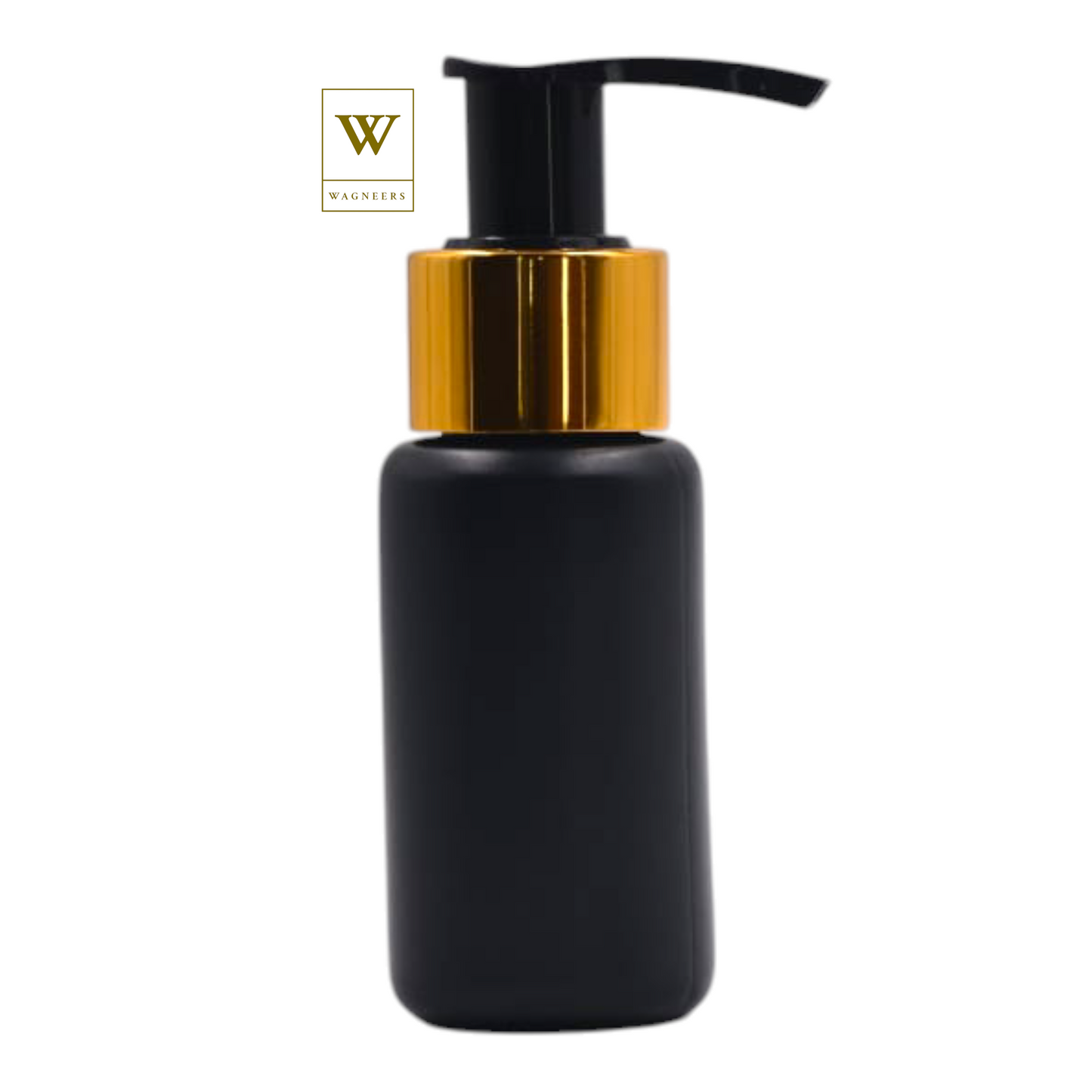 Black Packaging Bottle/Black & Gold Lotion Pump[100pc]