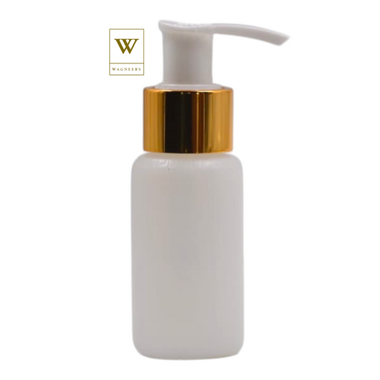 Natural Packaging Bottle/White & Gold Lotion Pump[100pc]