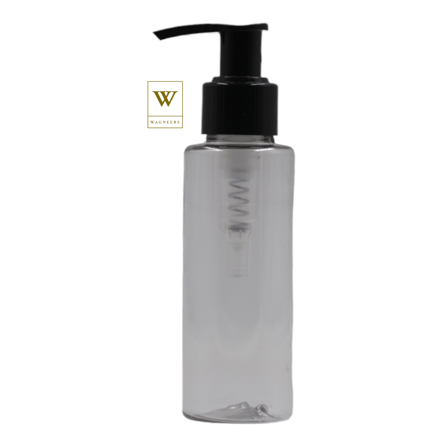 Clear Packaging Bottle/Black Lotion Pump[100pc]