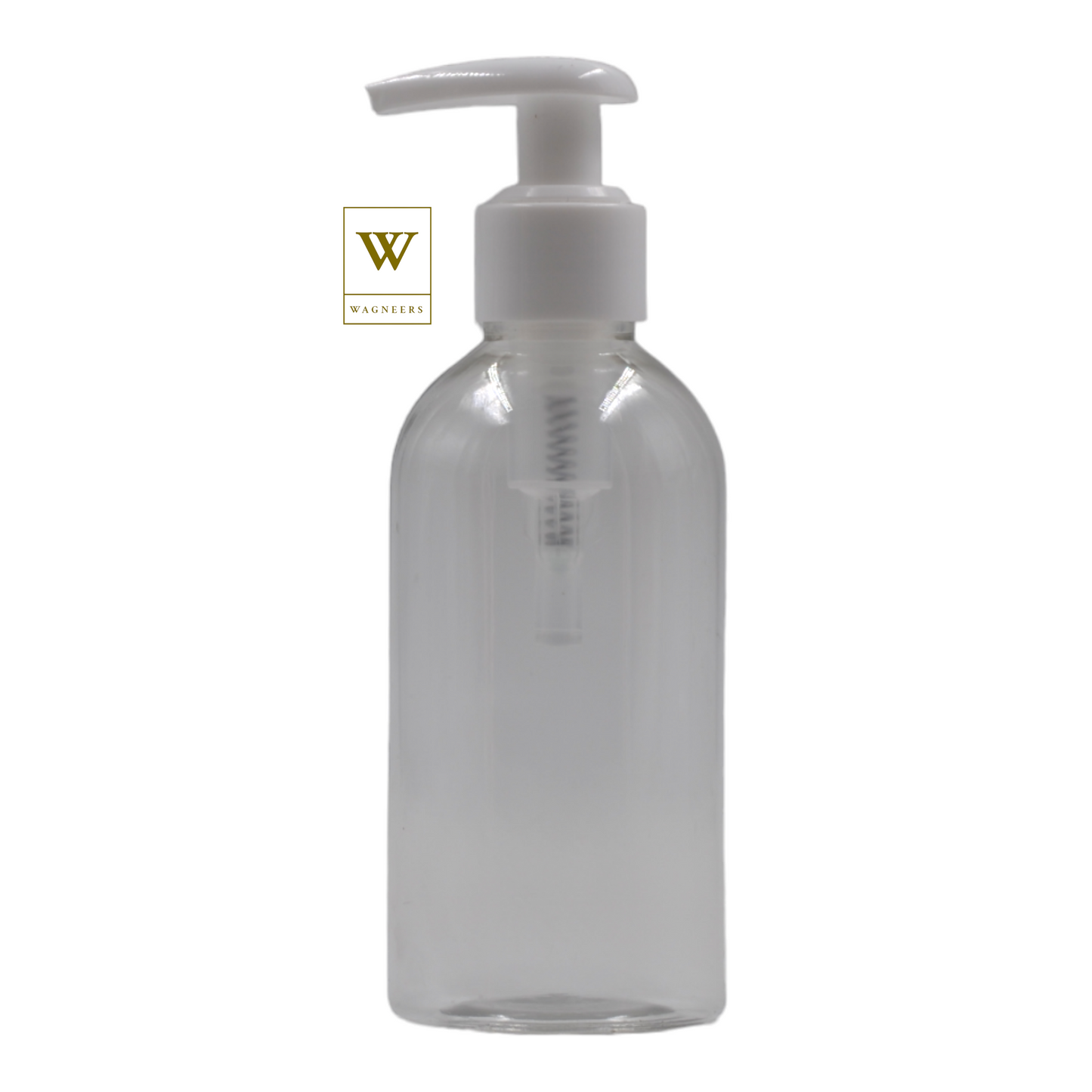 Clear Packaging Bottle/White Lotion Pump[100pc]