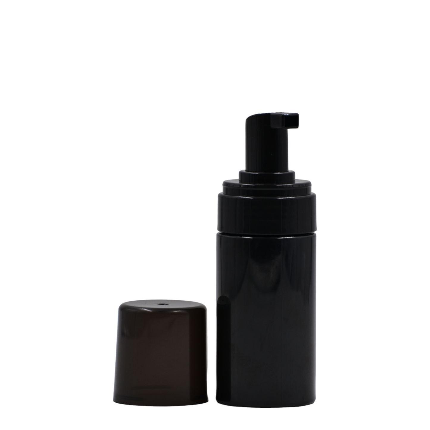 100ml Black hdpe bottle/black 43/410mm foam pump