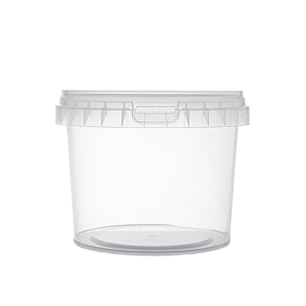 500ml Clear bucket/Clear lid