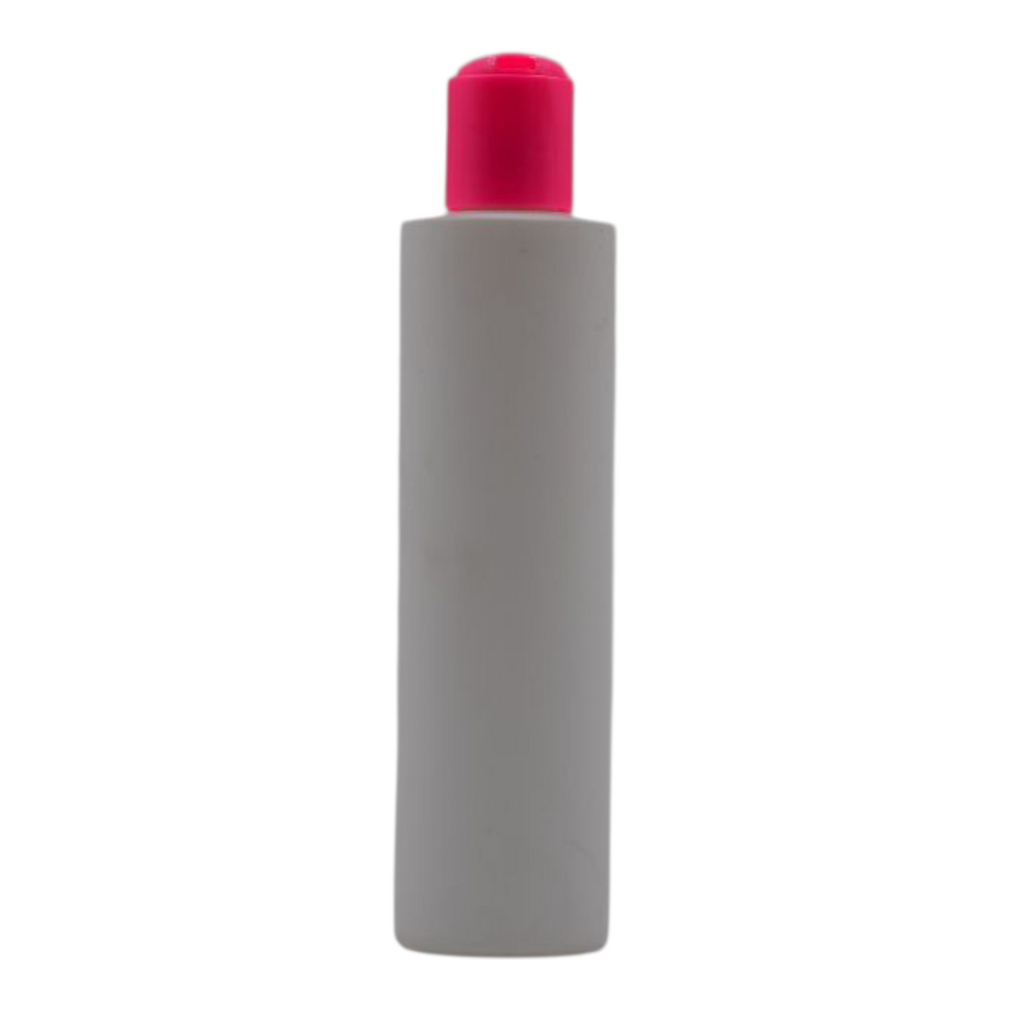 200ml White F/S Packaging Bottle/Pink Disc Top[100 Pcs]